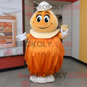 Orange Clam Chowder mascot...