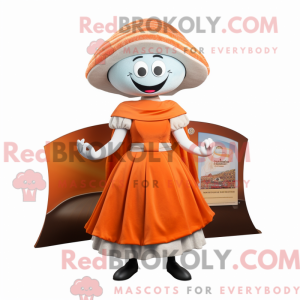 Postava maskota Orange Clam...