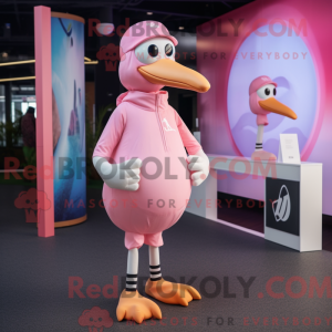 Roze Albatros mascotte...