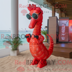 Red Sea Horse maskot...