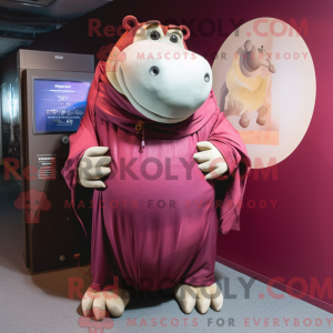 Maroon Hippopotamus...
