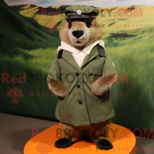 Maskotka Olive Marmot...