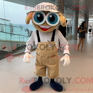Beige Crab Cakes mascot...