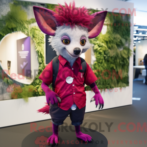 Personnage mascotte Magenta...