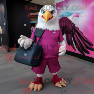 Magenta Bald Eagle...