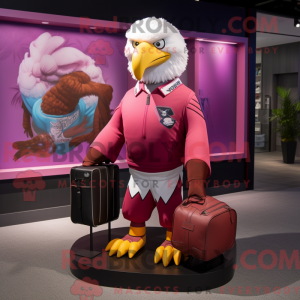 Figura de máscara de águia...