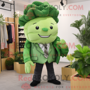 Forest Green Cabbage maskot...