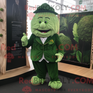 Forest Green Cabbage maskot...