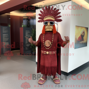 Maskottchenkostüm Maroon...