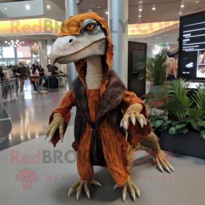  Utahraptor maskot kostume...