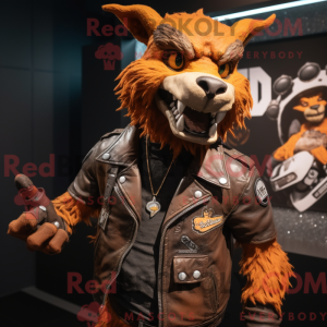 Rust Chupacabra maskot...