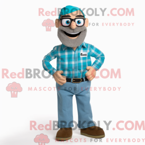 Turkis Aglet maskot kostume...