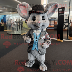 Chinchilla-maskotdraktfigur...