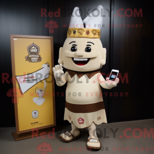 Cream Chief mascot costume...