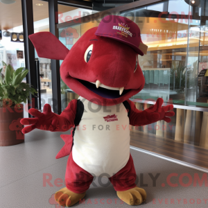 Disfraz de mascota Maroon...