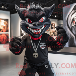 Black Vampire mascot...