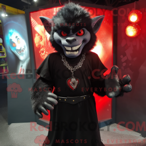 Black Vampire mascot...
