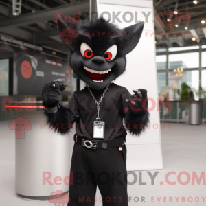 Black Vampire mascot...