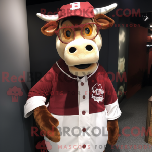 Maroon Jersey Cow...