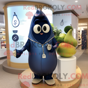 Navy Pear mascot costume...