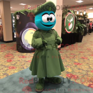 Cyan Green Beret...