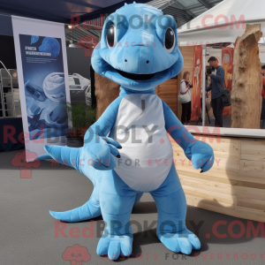 Sky Blue Hydra mascot...