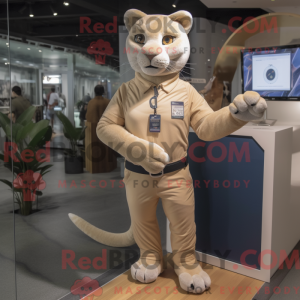 Personaggio mascotte Puma...
