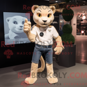 Personaggio mascotte Puma...
