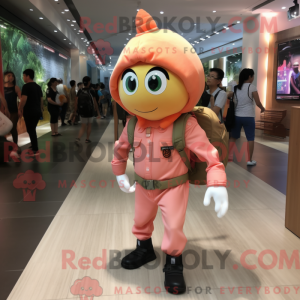 Peach Commando mascot...