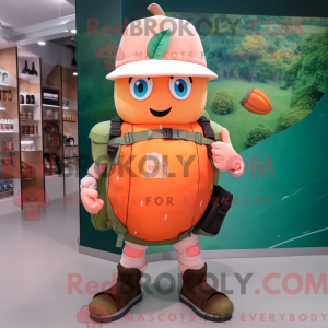 Peach Commando mascot...