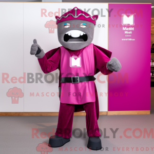Magenta Medieval Knight...