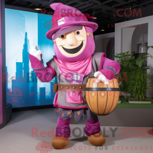 Magenta Medieval Knight...