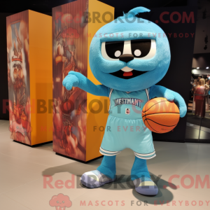 Máscara de bola de basquete...
