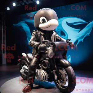 Silver Killer Whale mascot...