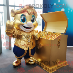 Maskottchenkostüm Goldene...