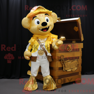 Figura de máscara de baú de...