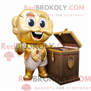 Figura de máscara de baú de...