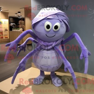 Lavender Spider mascot...