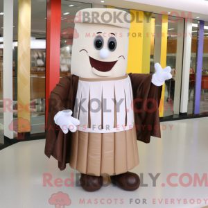Beige Chocolate Bars mascot...