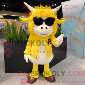 Citrongul Yak maskot...