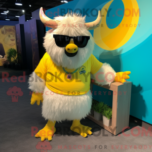 Citrongul Yak maskot...
