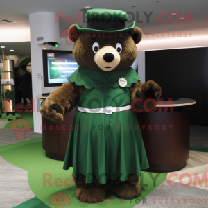 Forest Green Bear mascot...
