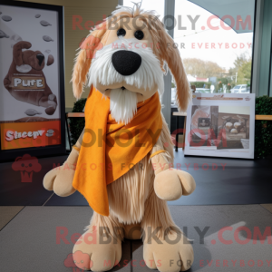 Tan Shepard S Pie mascot...