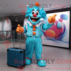 Turquoise Clown...