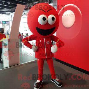Maskottchenkostüm Rotes...