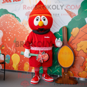 Red Shakshuka mascot...