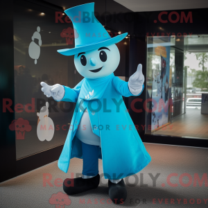 Cyan Magician mascot...