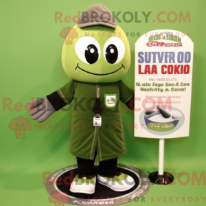 Olive Phone mascottekostuum...
