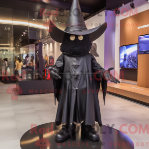 Sort Wizard maskot kostume...