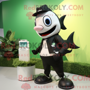 Olive Killer Whale mascot...